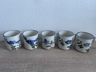 Lot tasses 
